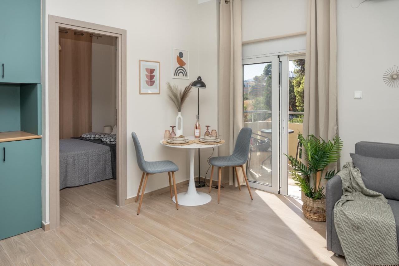 Studio 71!Charming Flat In Chania Hriszí Aktí Haniá Kültér fotó