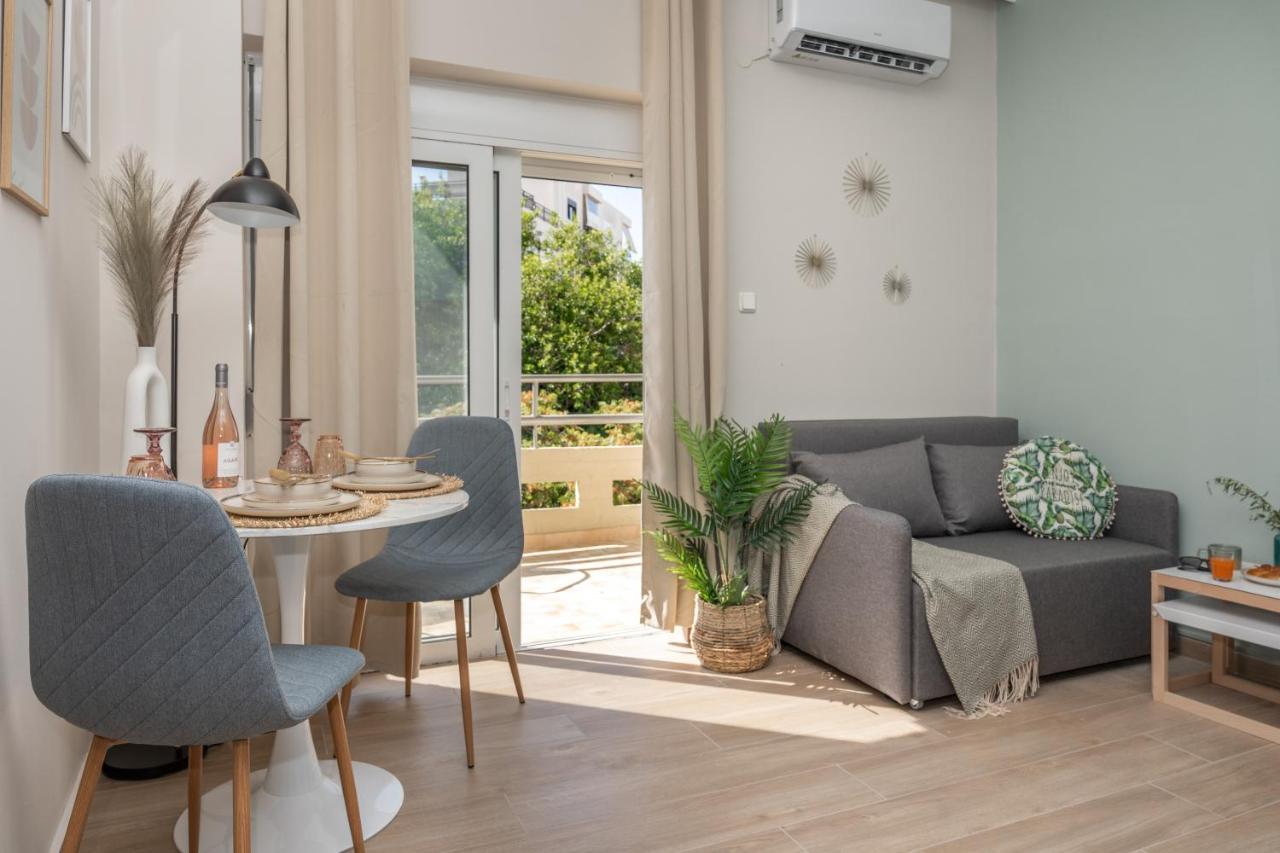 Studio 71!Charming Flat In Chania Hriszí Aktí Haniá Kültér fotó